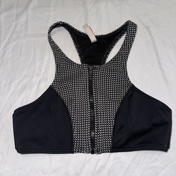 Victoria's Secret Knockout High Impact Sports Bra Zip Size S …Sku36 - Picture 1 of 4